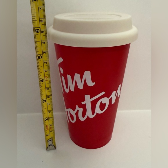 Tim Hortons Red Travel Mug - Picture 2 of 7